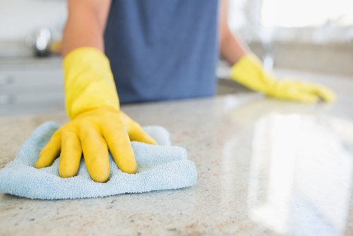 Deep cleaning carpets in a busy Downe business space